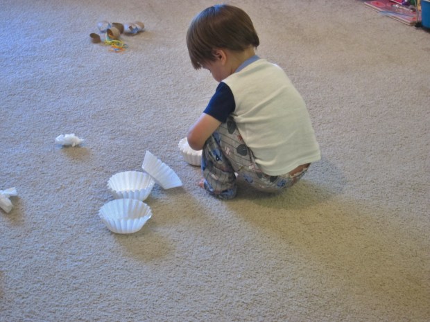 Coffee-Filter Butterflies (4)