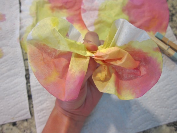 Coffee-Filter Butterflies (5)