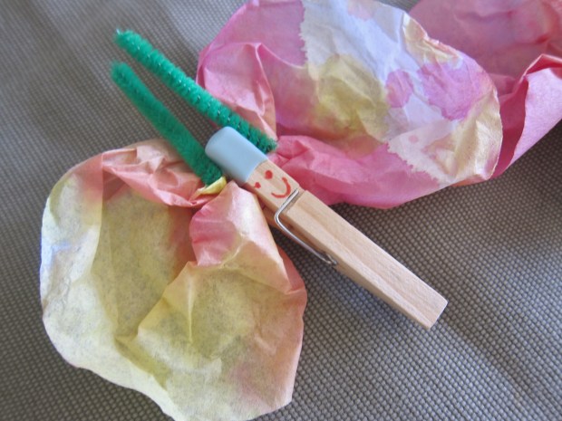 Coffee-Filter Butterflies (8)