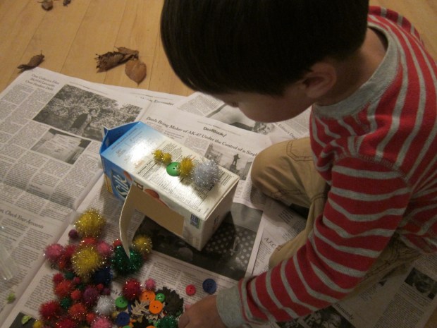 Recycled Bird Feeder (2)