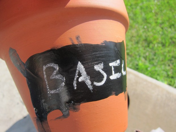 Chalkboard Planters (4)