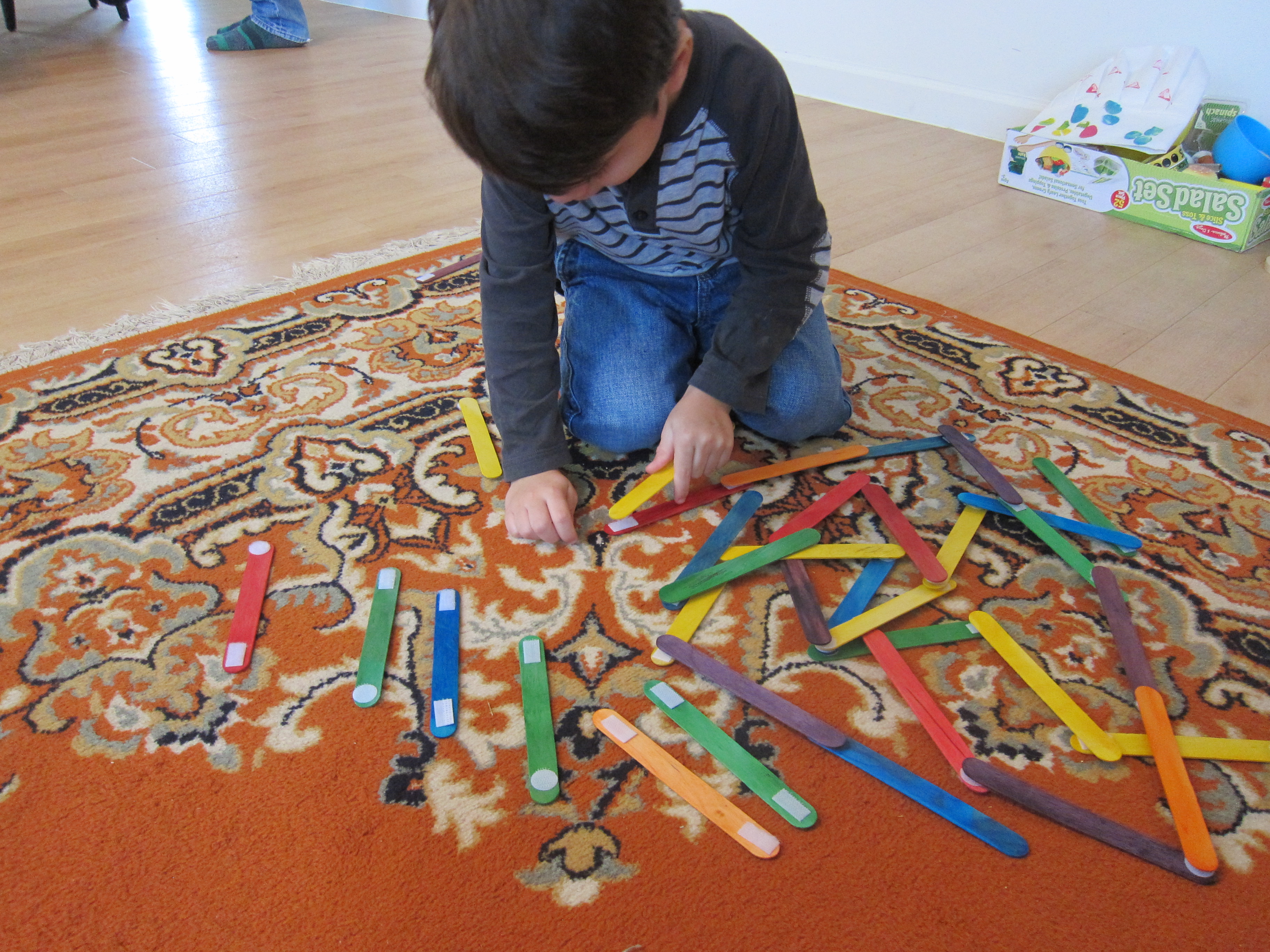 Children Using Building Sticks Building Sticks – joyful parenting