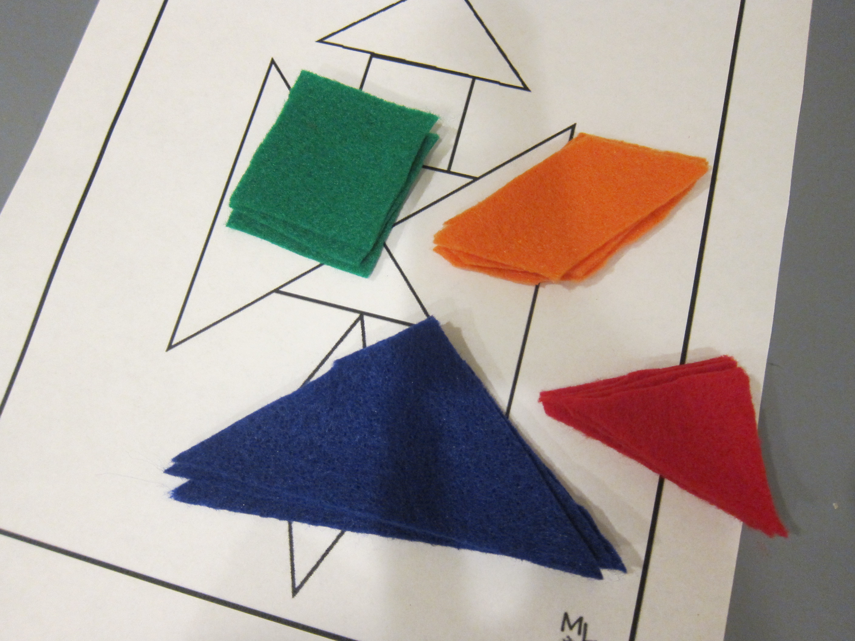 Felt Tangrams (1)