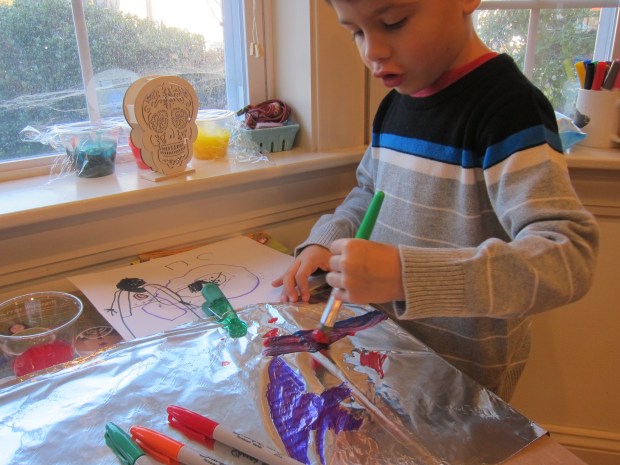 Aluminum Foil Painting (4)