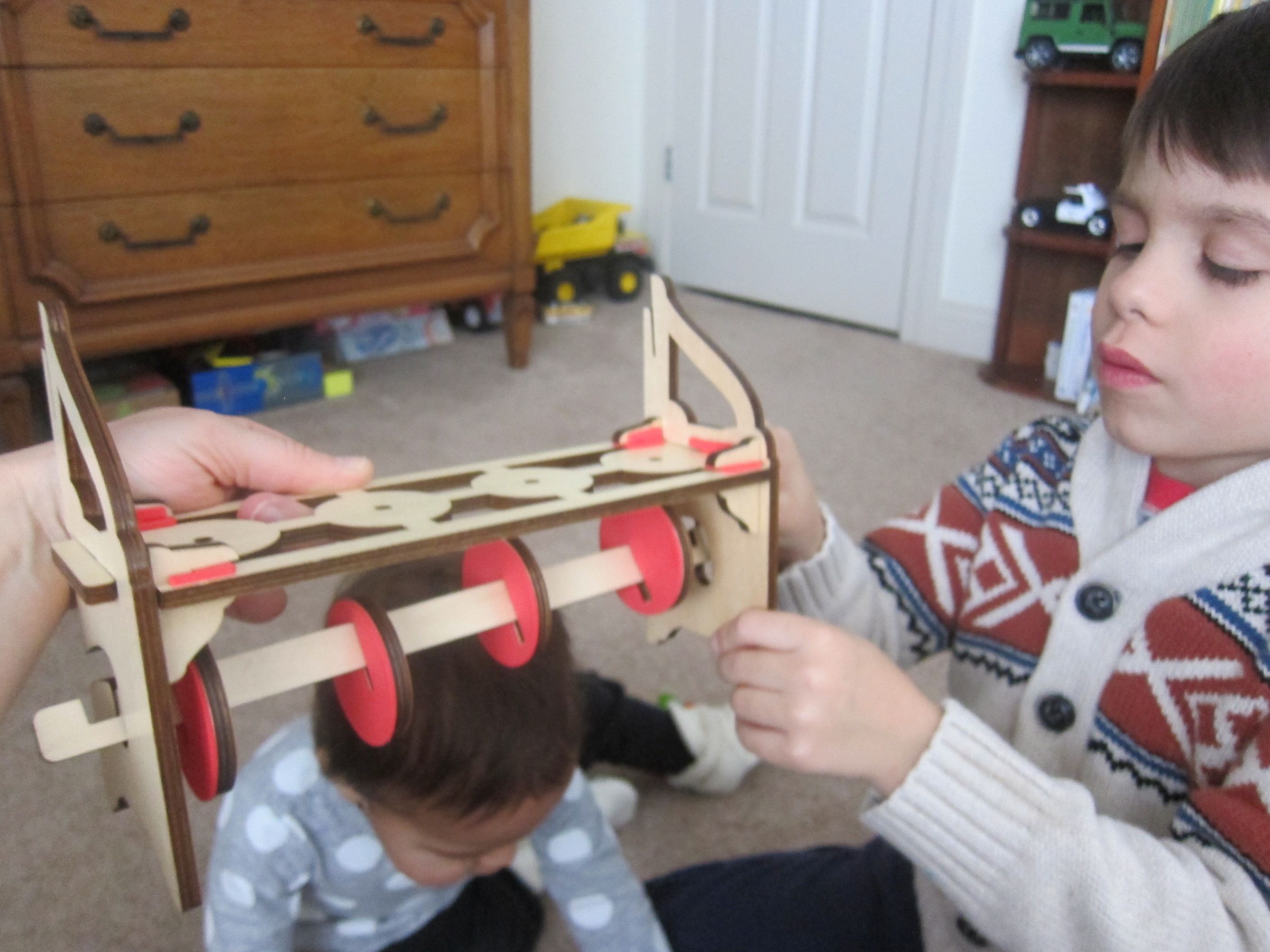Santa’s Sleigh Automaton – joyful parenting
