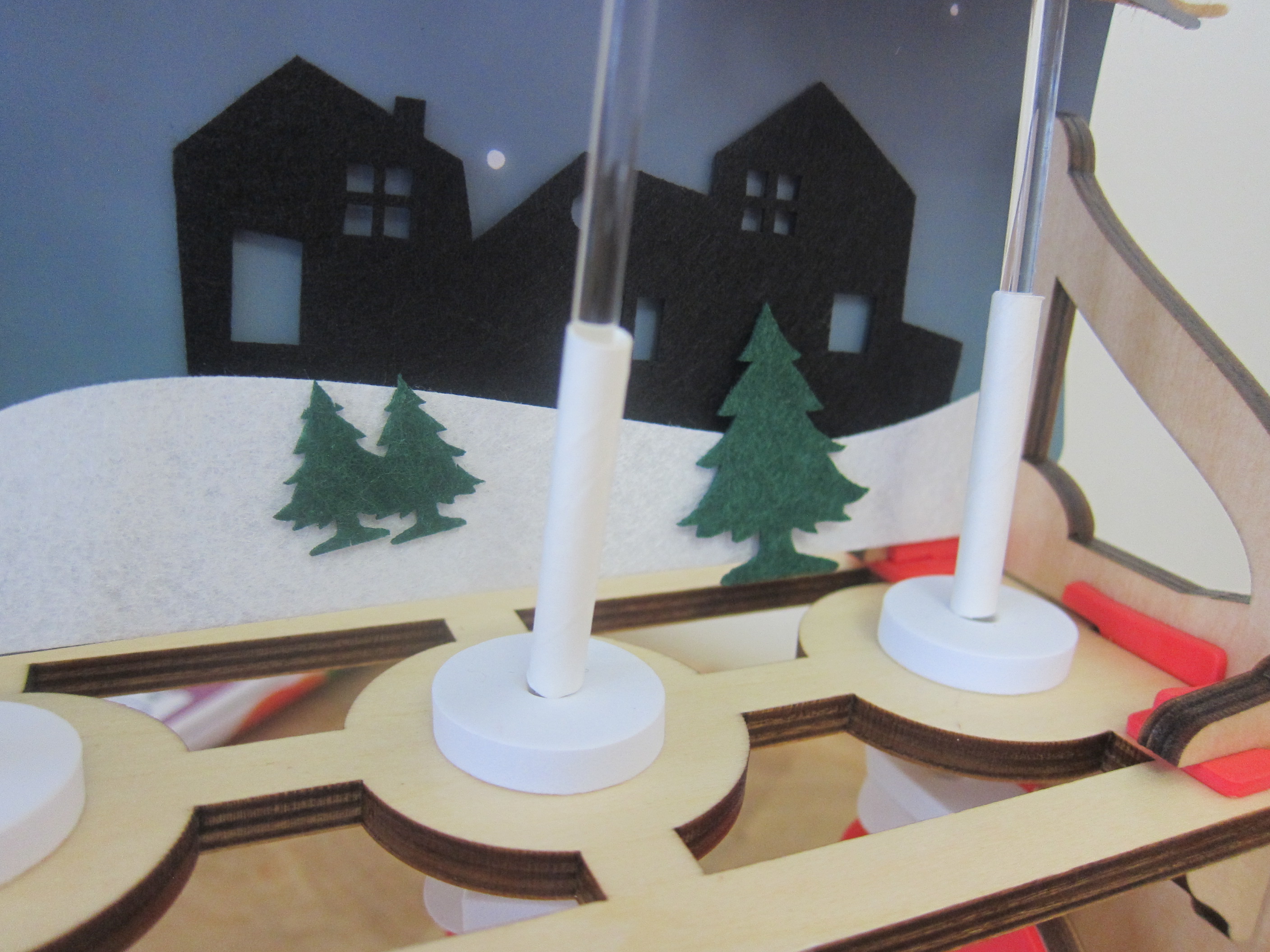 Santa’s Sleigh Automaton – joyful parenting