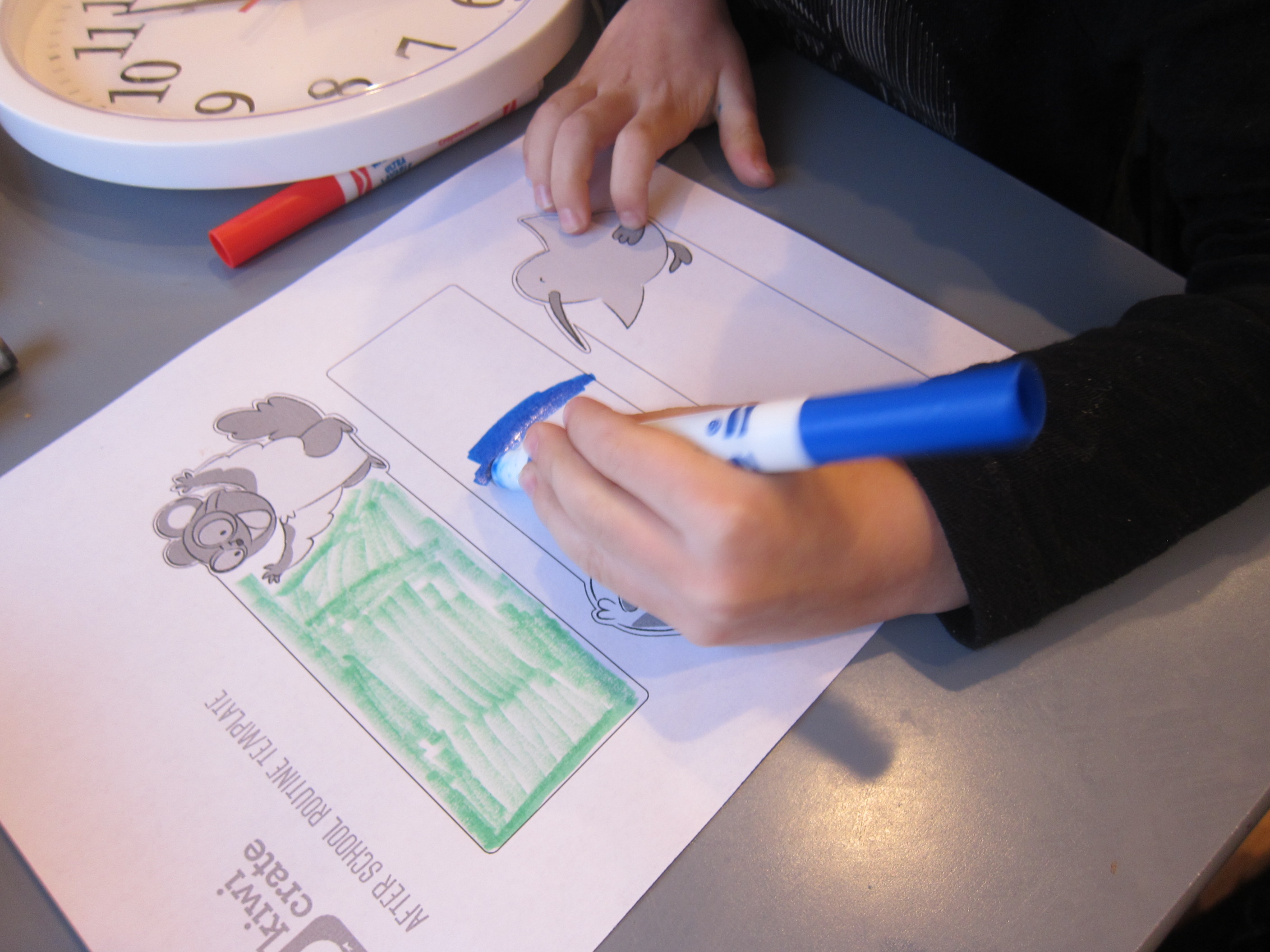 After School Routine Clock – joyful parenting