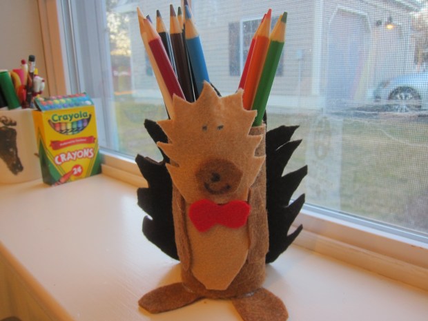 Hedgehog Pencil (5)