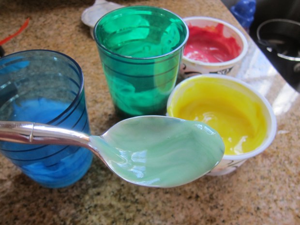 Baby Foil Painting (1)