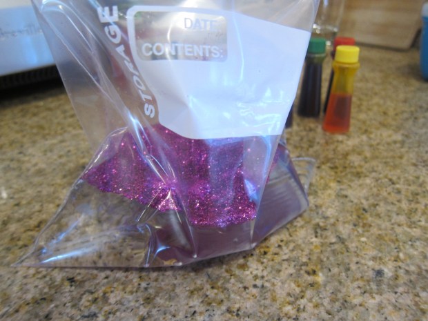 Glitter Blob Bag (1)