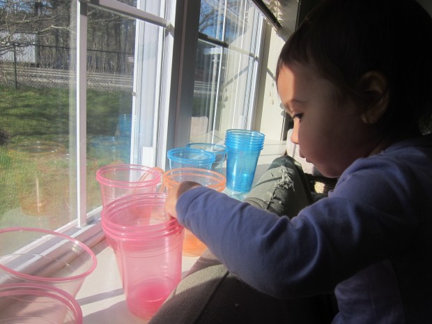 Colored Stacking Cups (4)