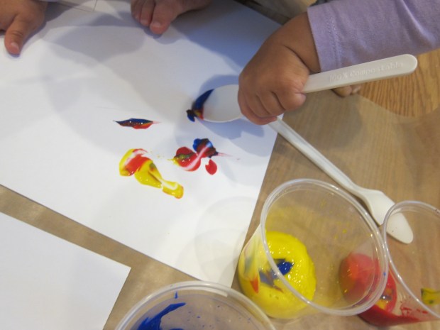 Cling Wrap Painting (3)