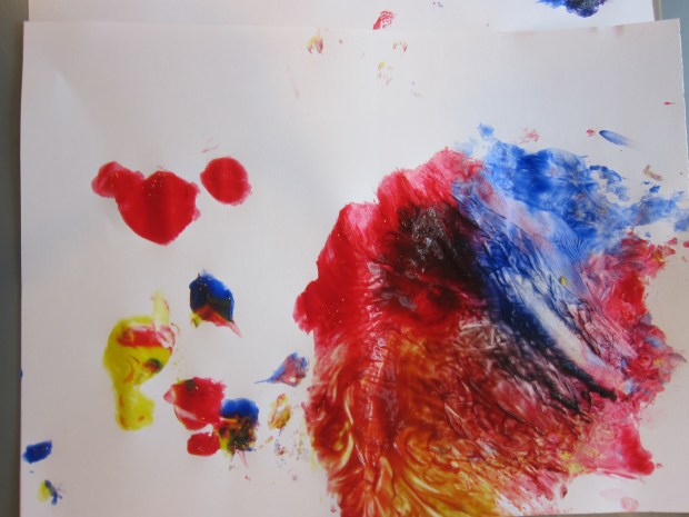 Cling Wrap Painting (8)