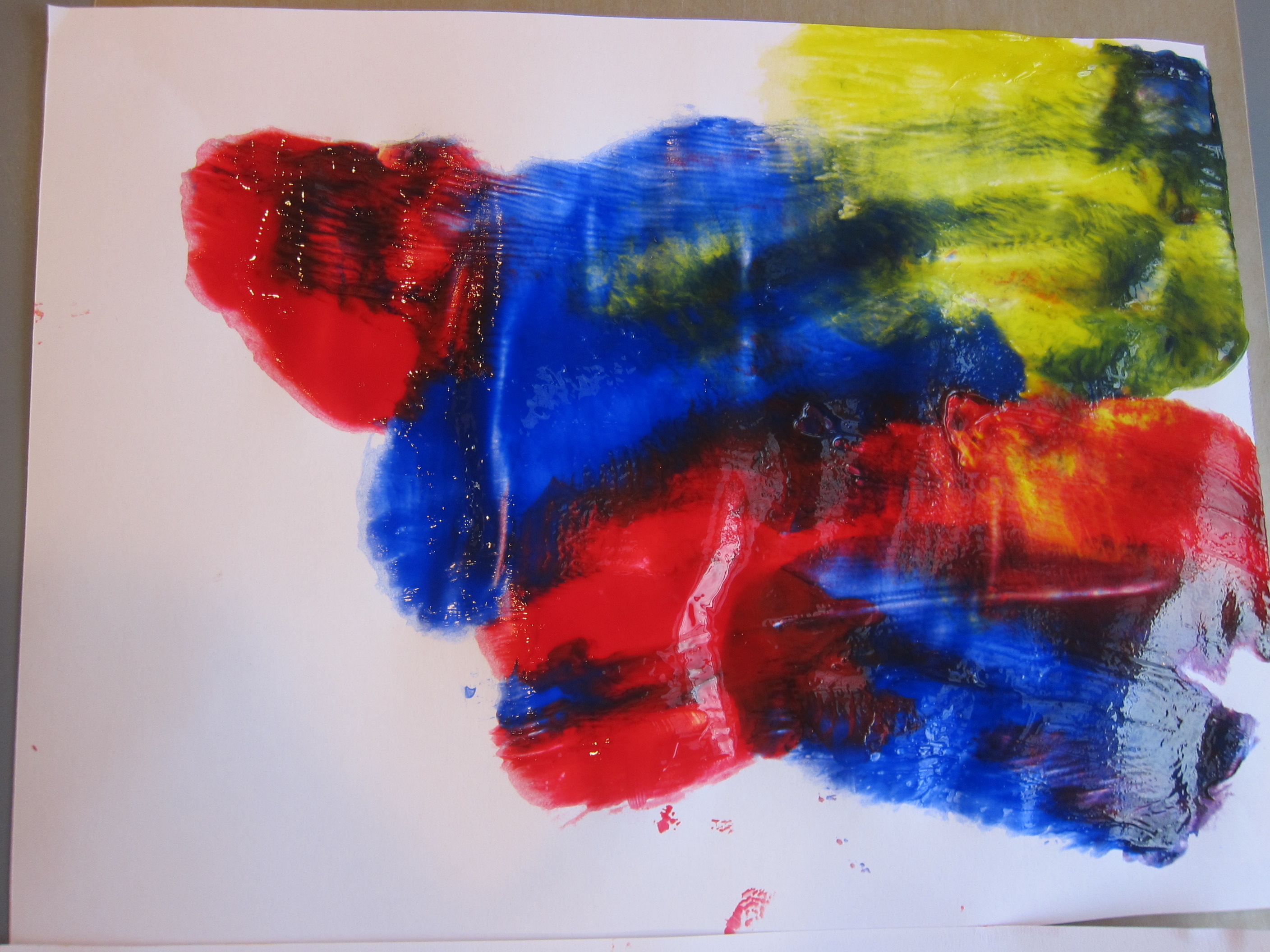 Cling Wrap Painting (9)