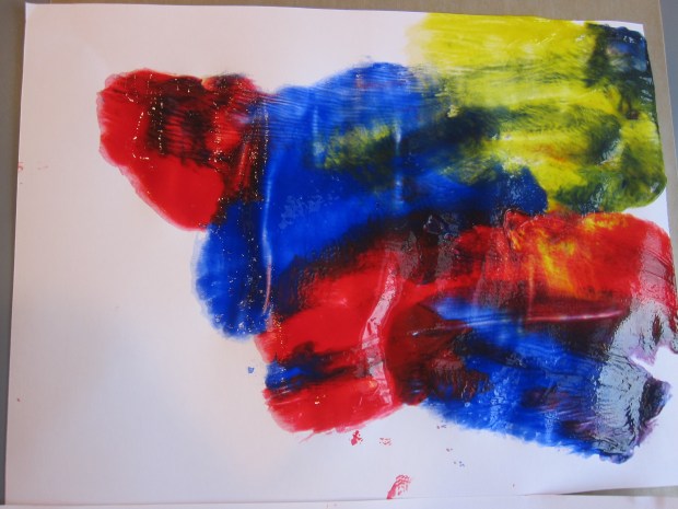 Cling Wrap Painting (9)