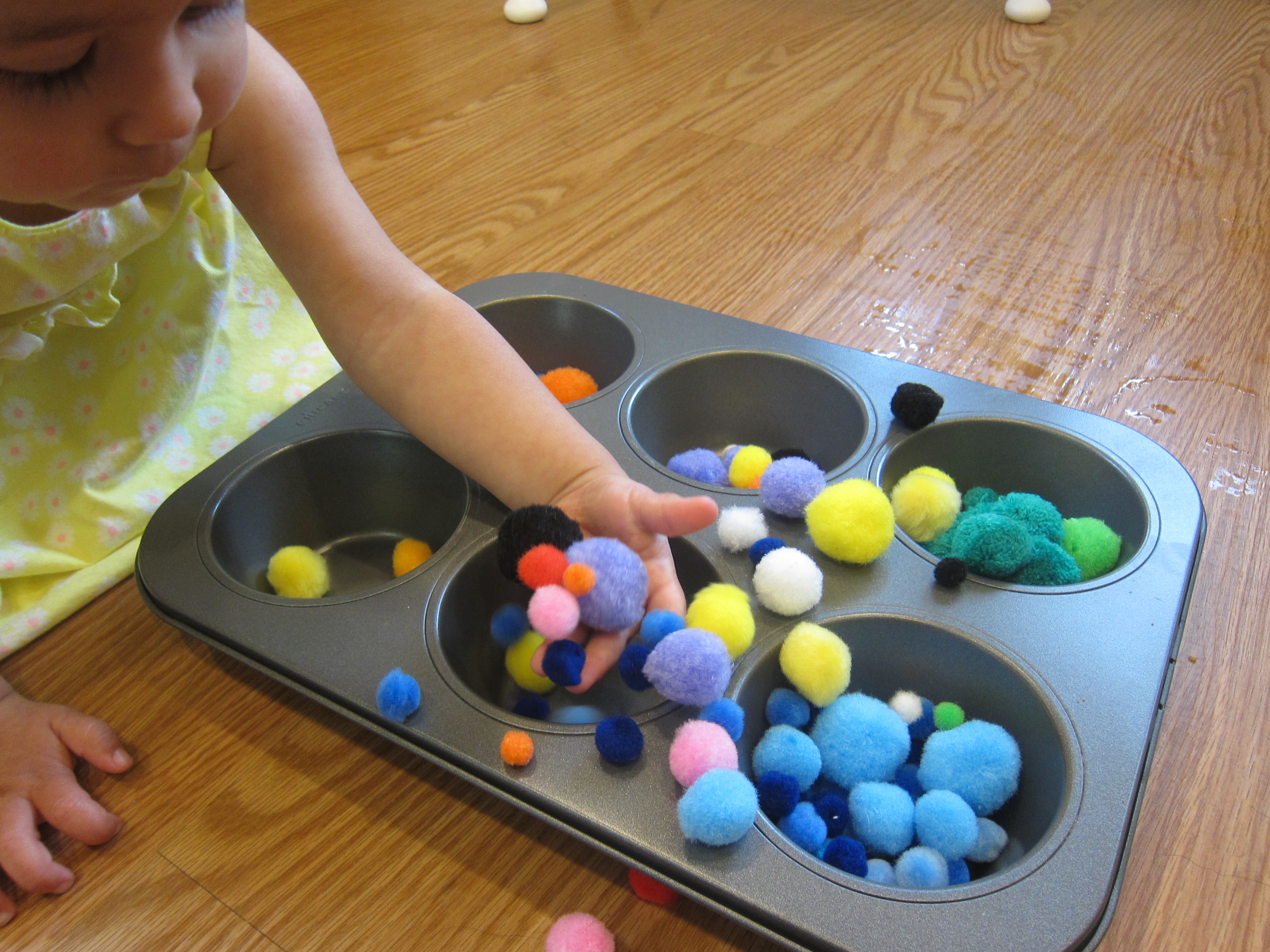 Fine Motor Pom Pom (5)