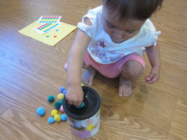 Fine Motor Pom Pom b