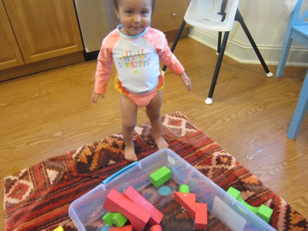 Foam Blocks in Water (5)