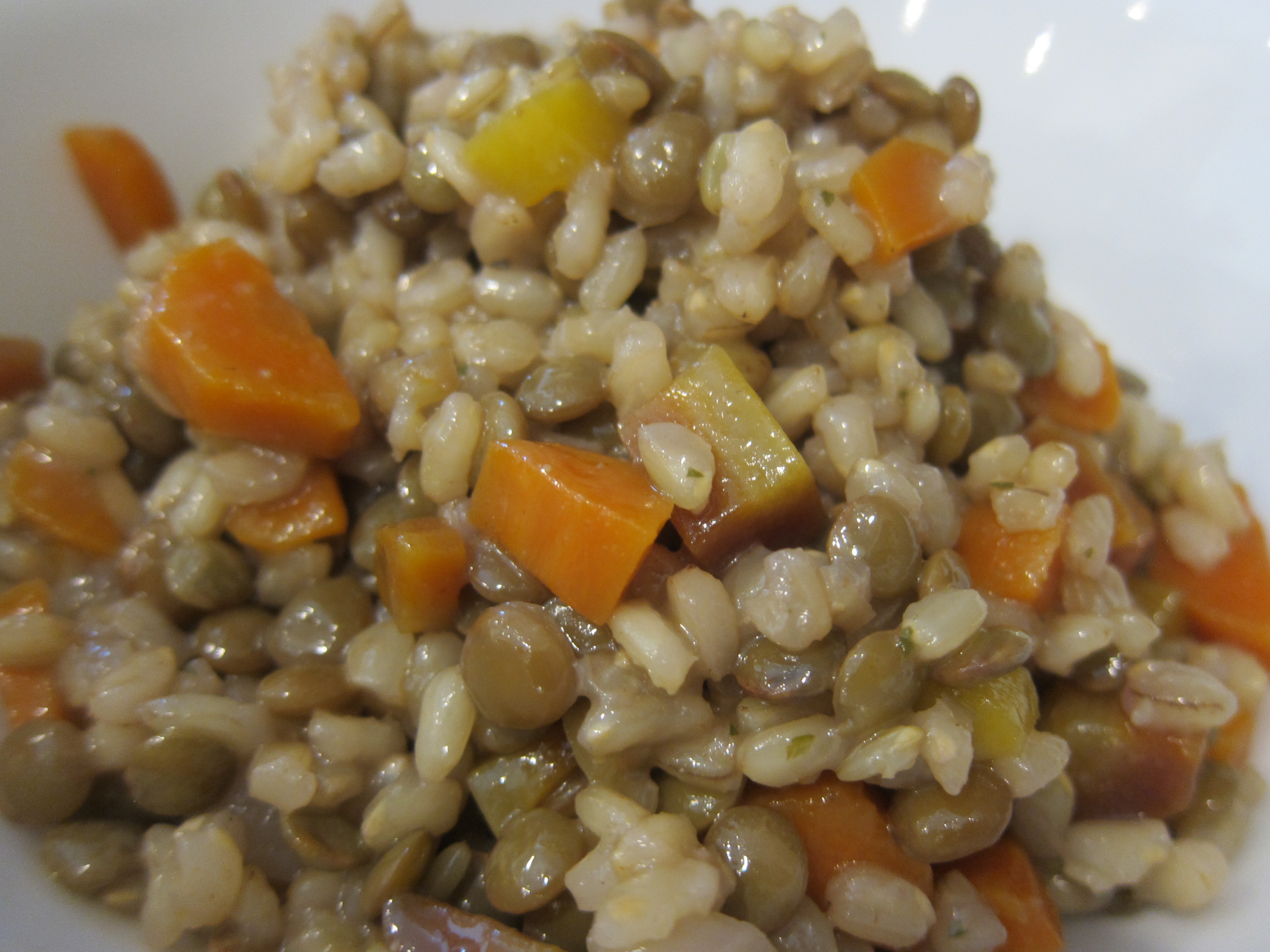 Lentils and Brown Rice