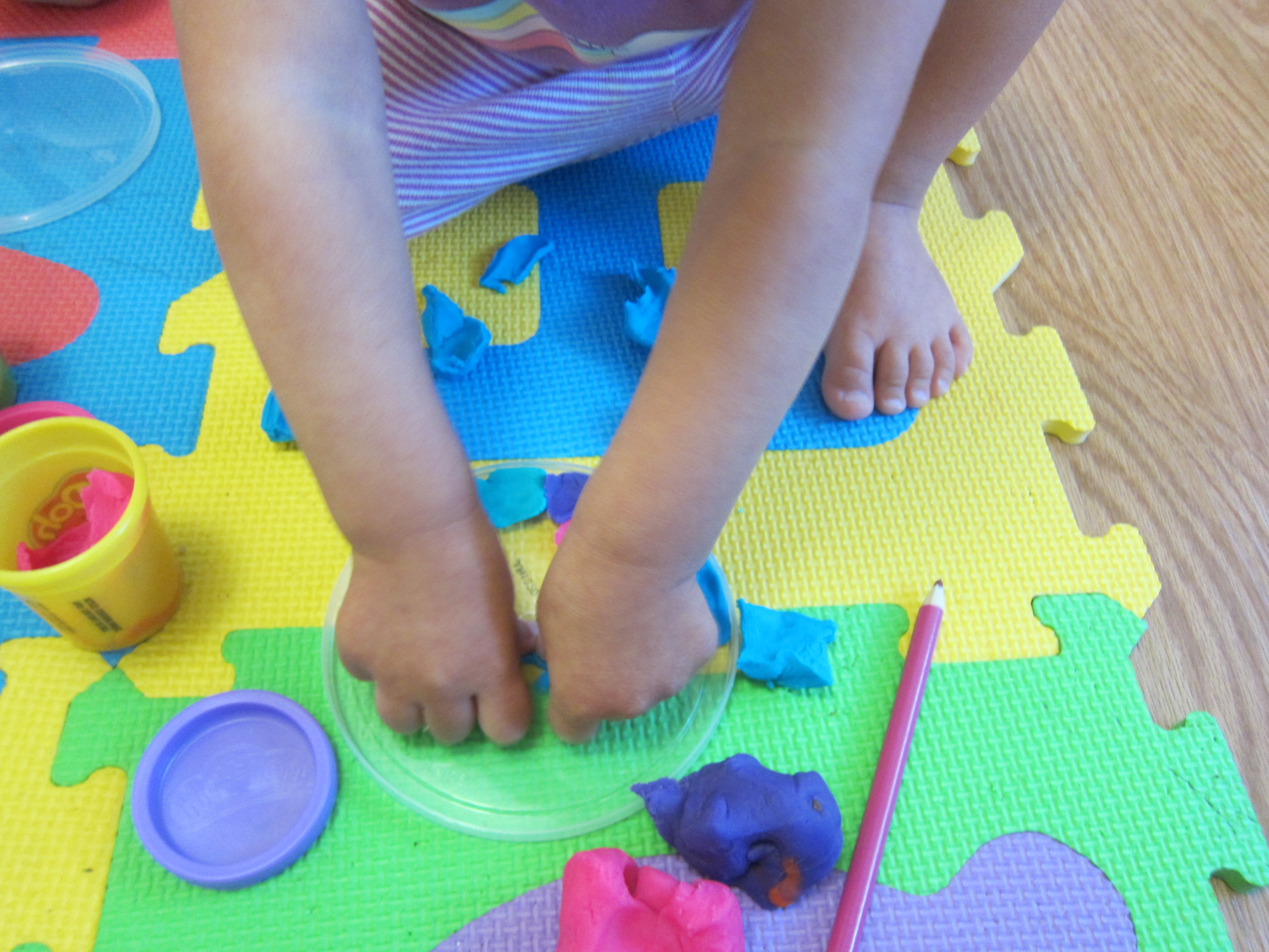 Playdough Suncatchers (3)