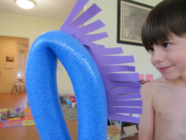 Pool Noodle Seahorse (2)