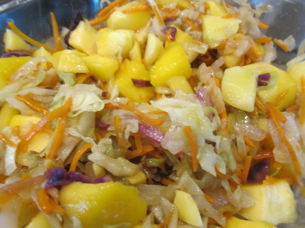 Mango Coleslaw