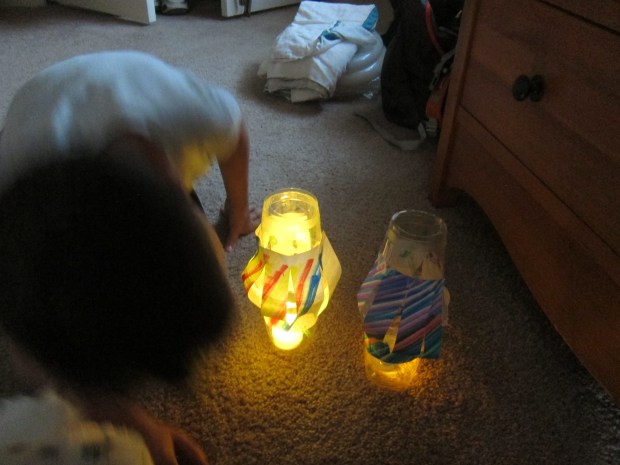 Plastic Cup Lantern (6)