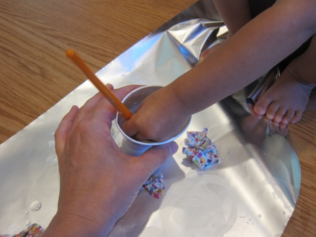 Tissue Paper Collage (5)