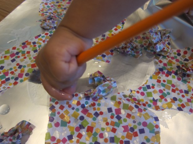 Tissue Paper Collage (8)