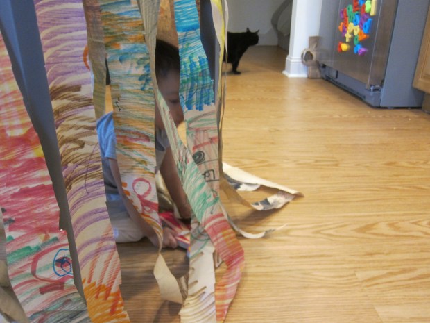 Leftover Art Streamers (10)