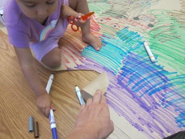 Leftover Art Streamers (5)