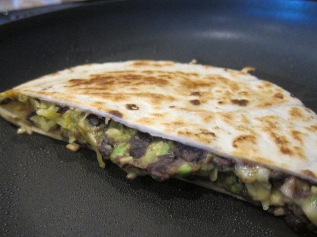 Bean and Avocado Quesadilla (2)