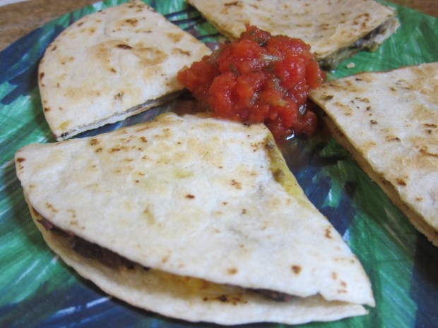 Bean and Avocado Quesadilla (3)