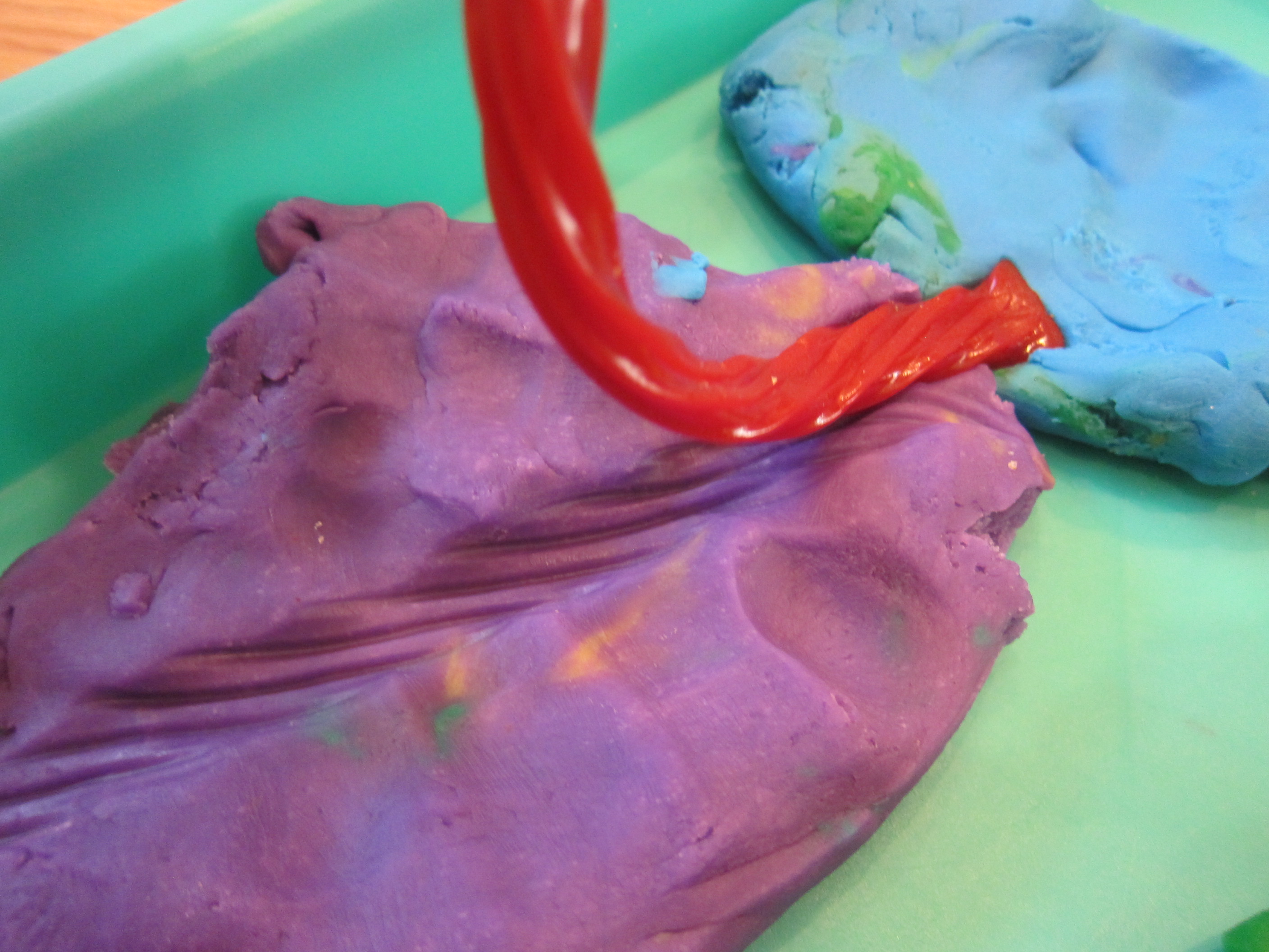 Play Dough Food Tracks (3)