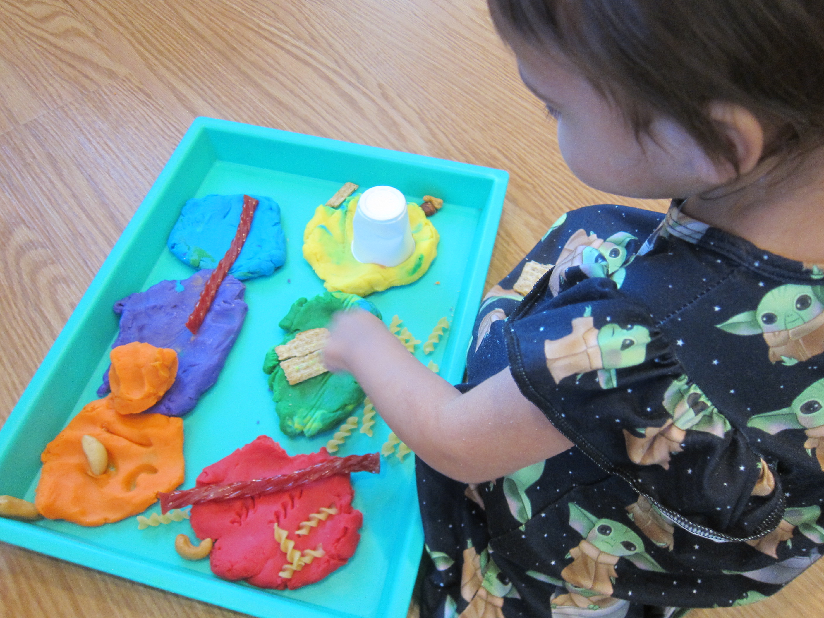 Play Dough Food Tracks (7)