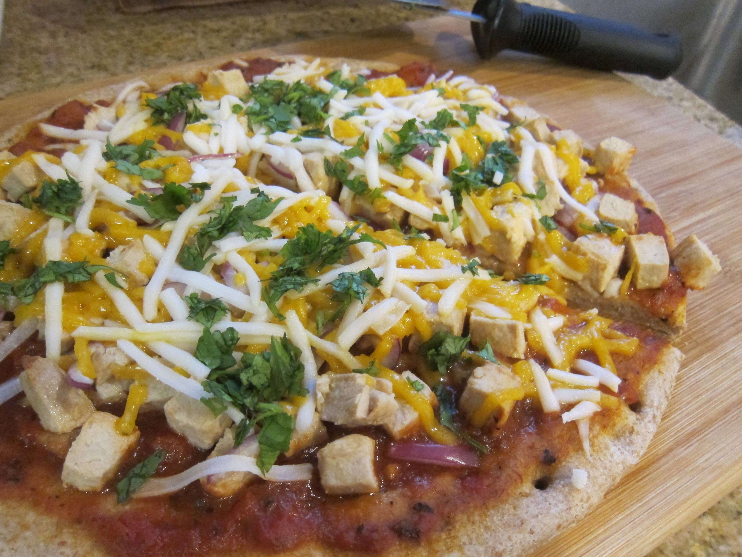Barbecue Chicken Pizza (1)
