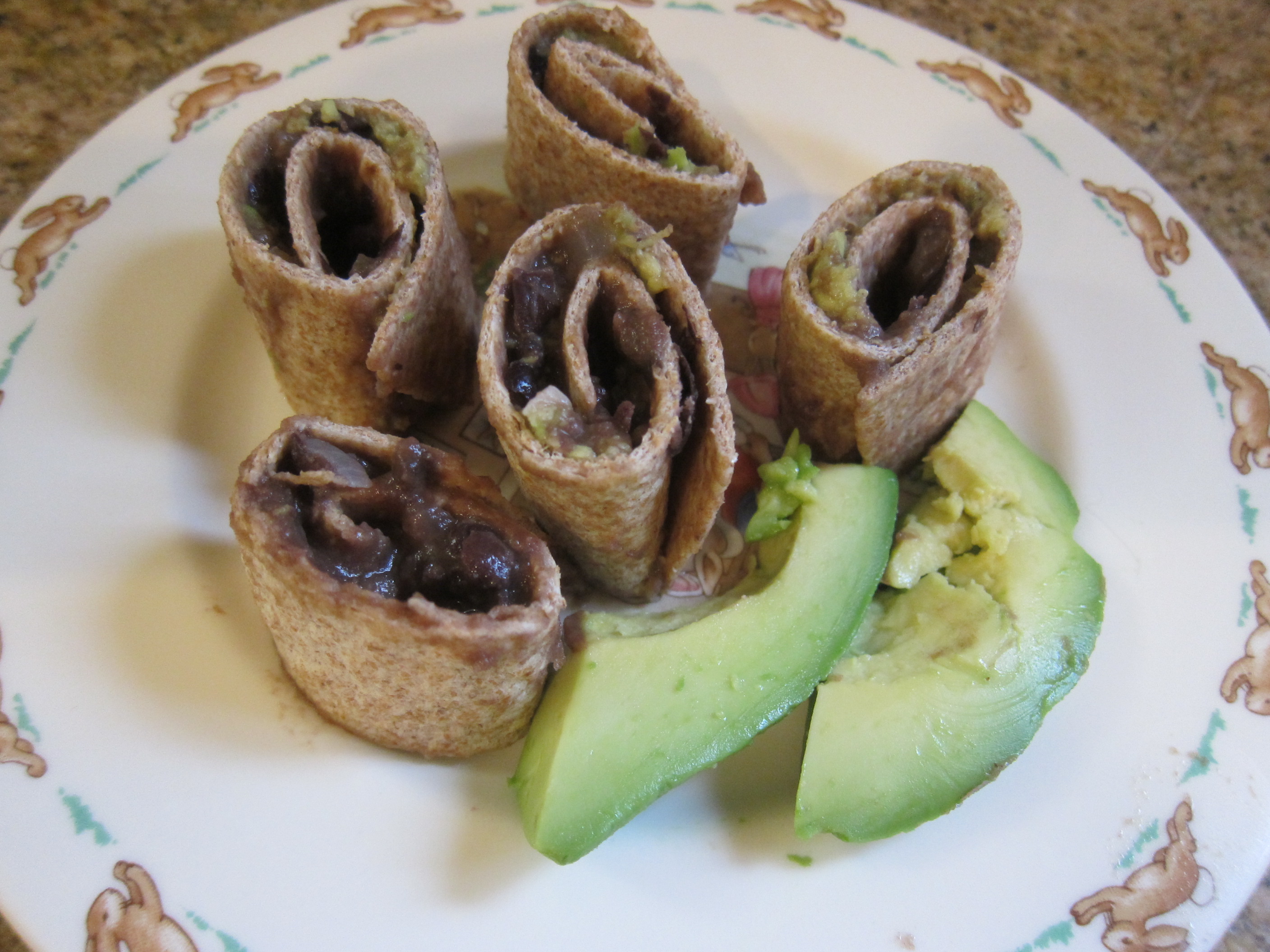 Black Bean Roll Ups (1)