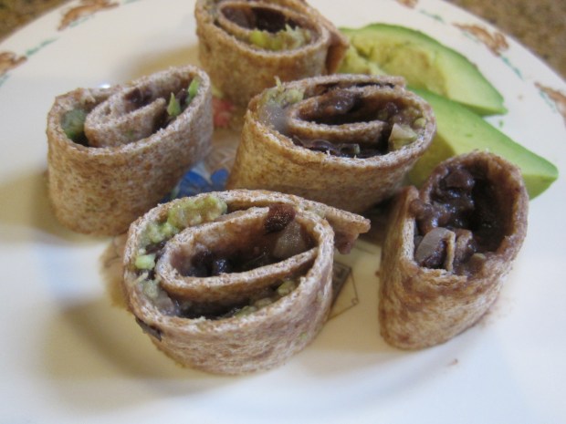 Black Bean Roll Ups (2)