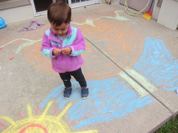 Halloween 5 chalk pumpkin (2)