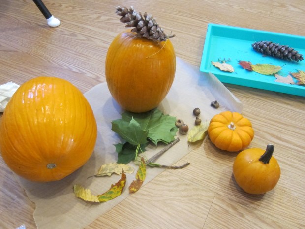 No-Carve Nature Pumpkins (4)