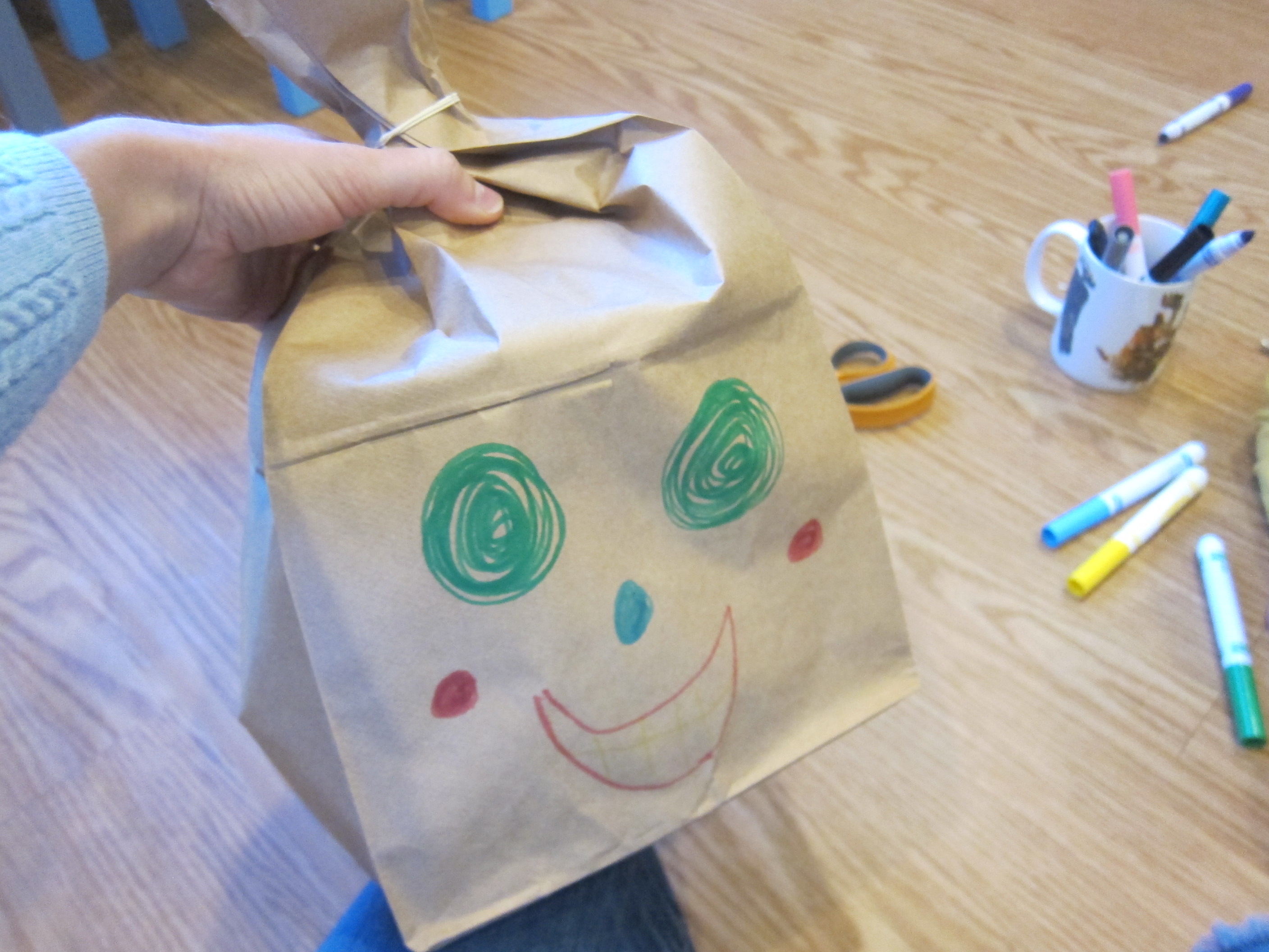 Paper Bag Faces (3)