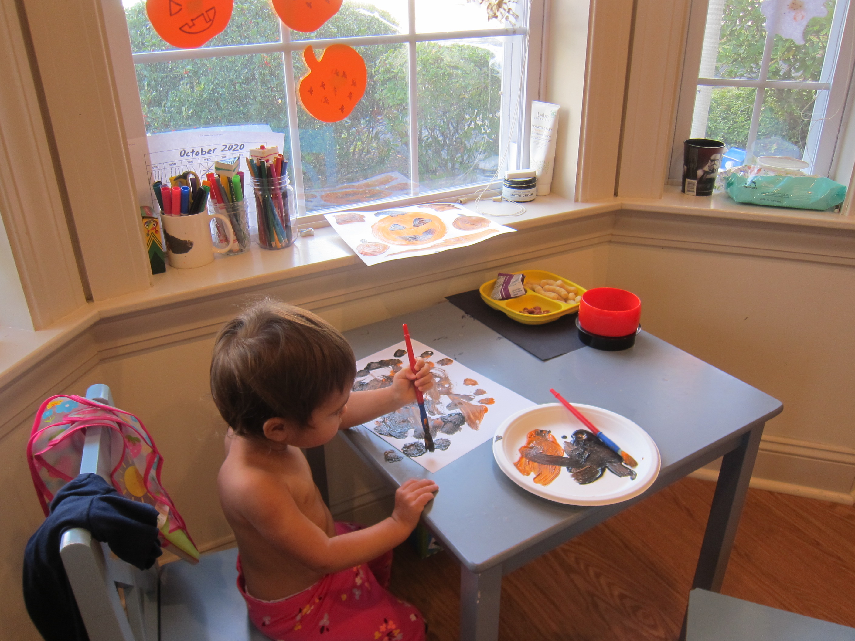 Pumpkin Art for Toddlers (7)