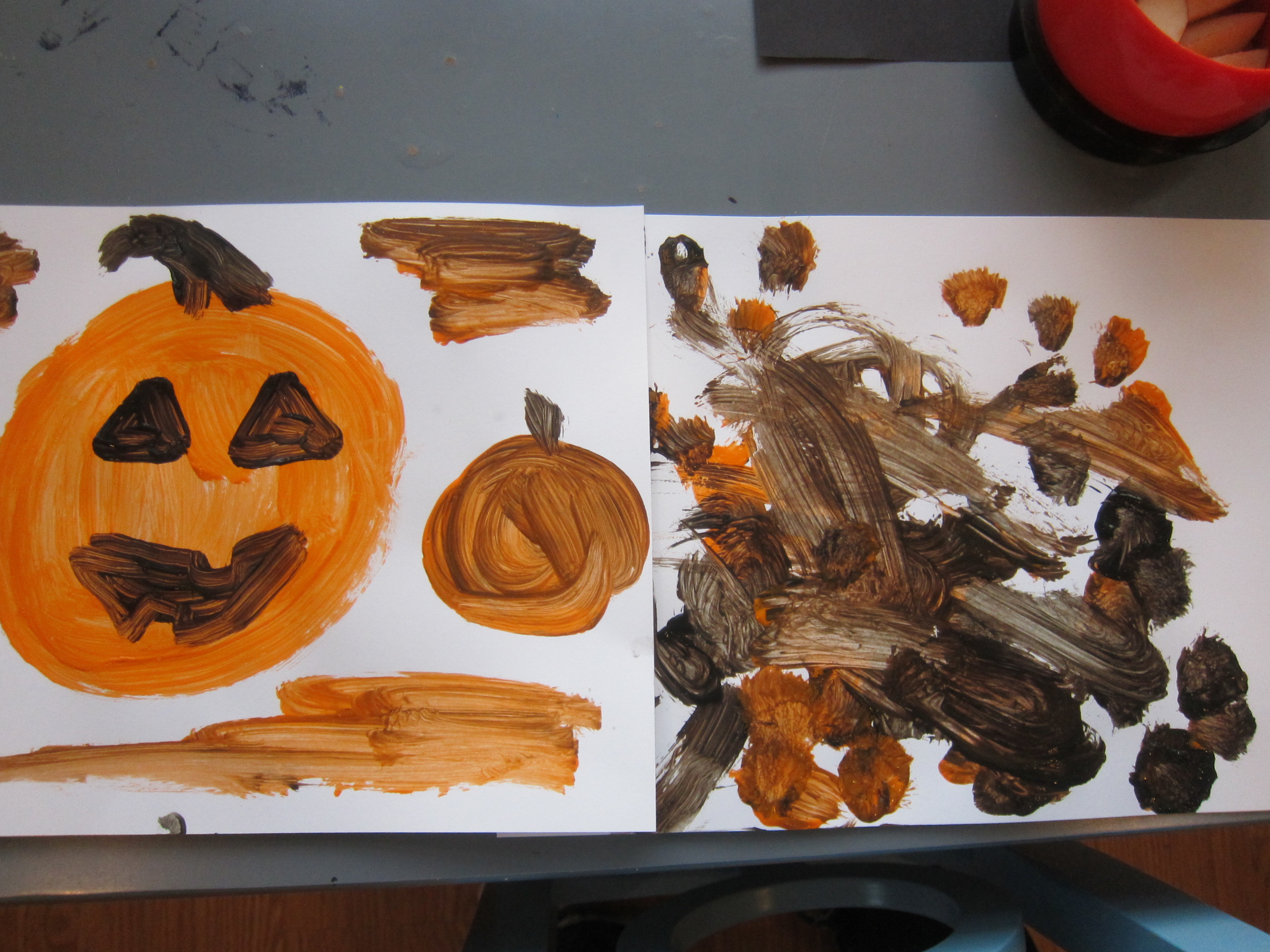 Pumpkin Art for Toddlers (9)