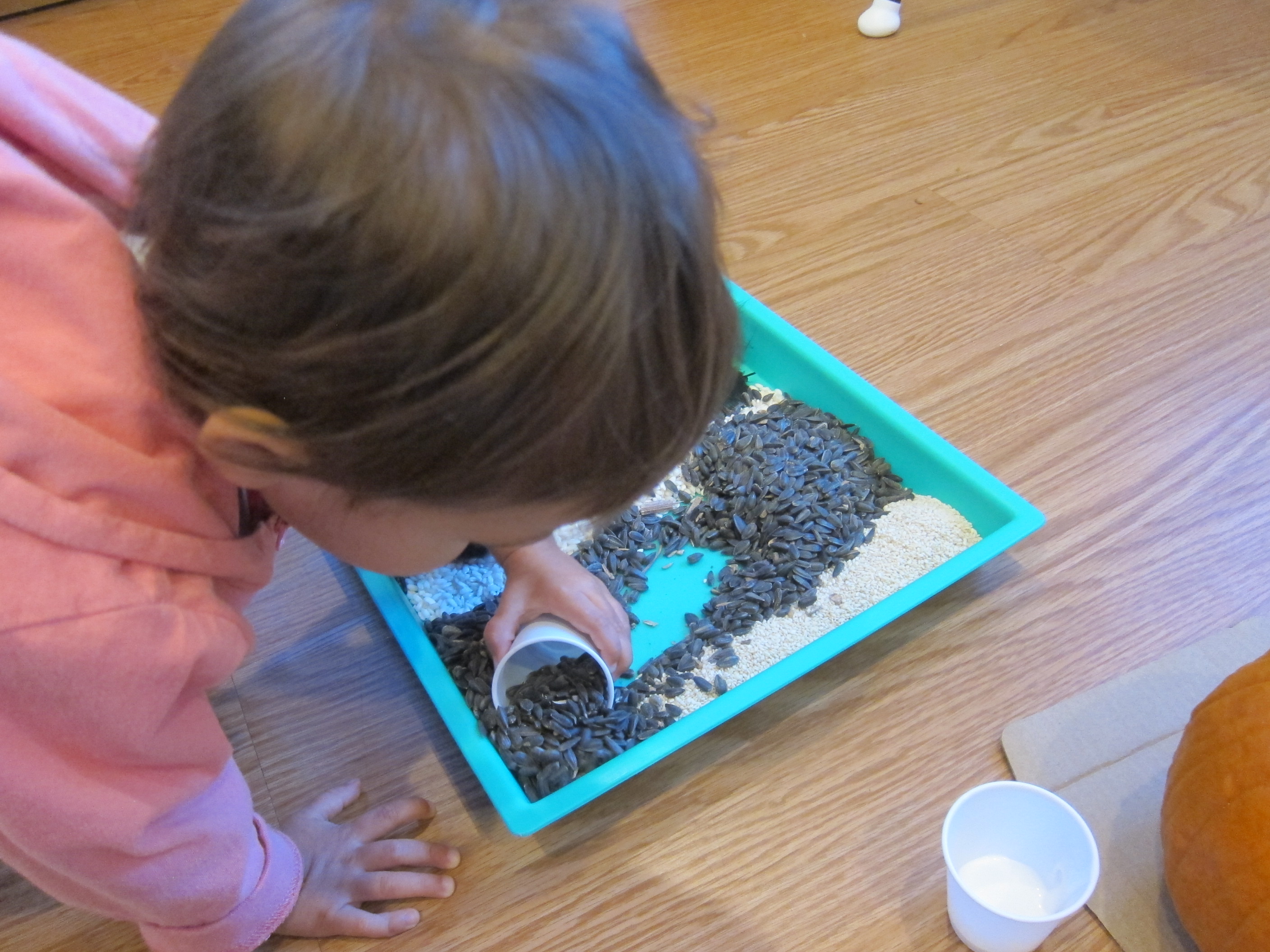 Sensory Pumpkin Decorating (2)