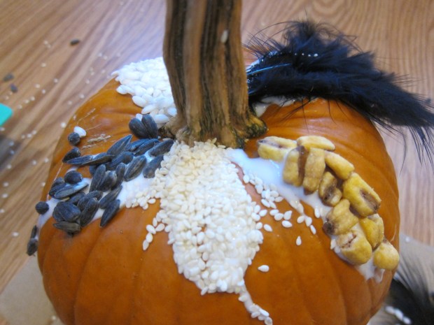 Sensory Pumpkin Decorating (8)