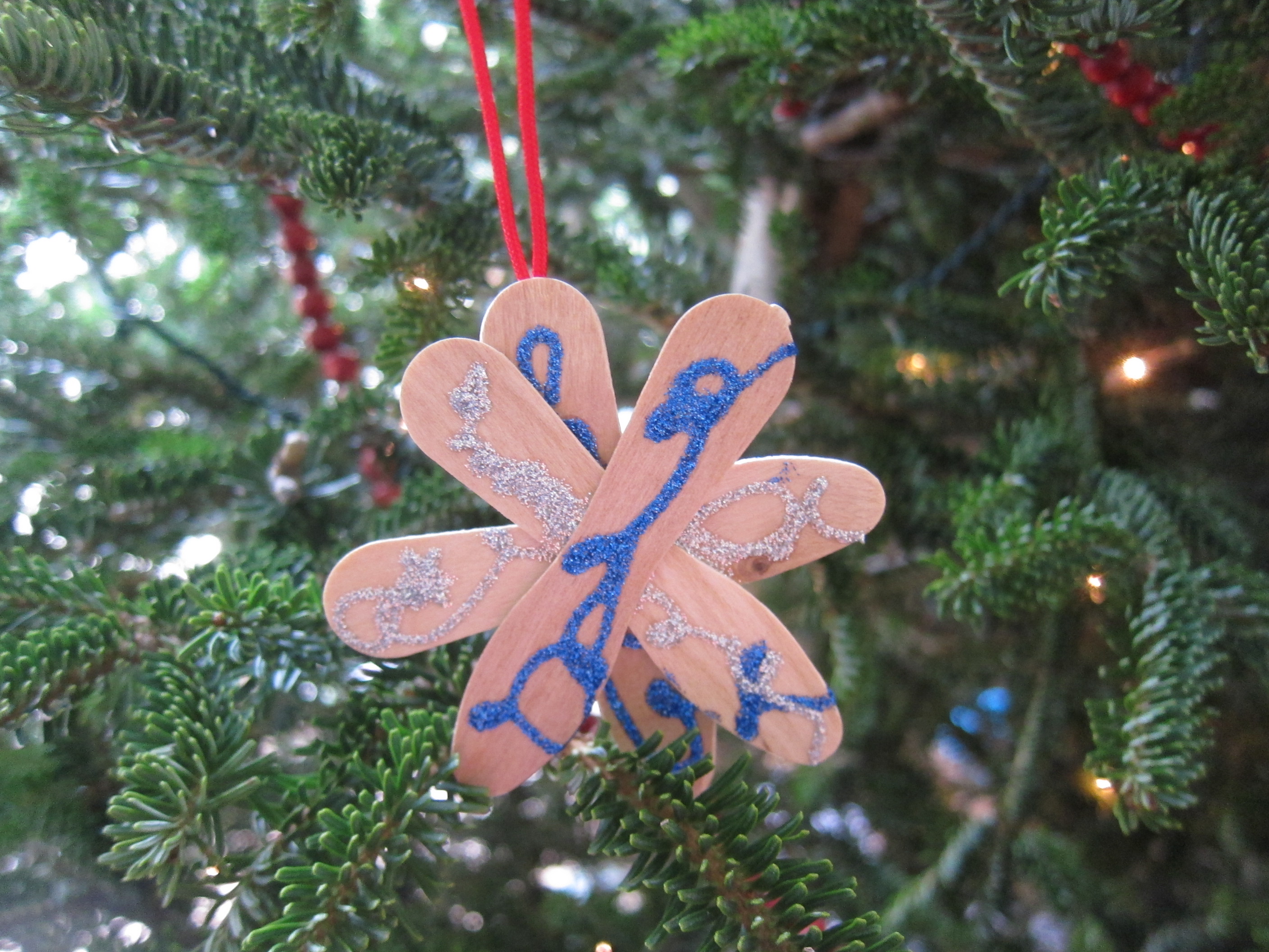 Ice Cream Stick Snowflakes (11)