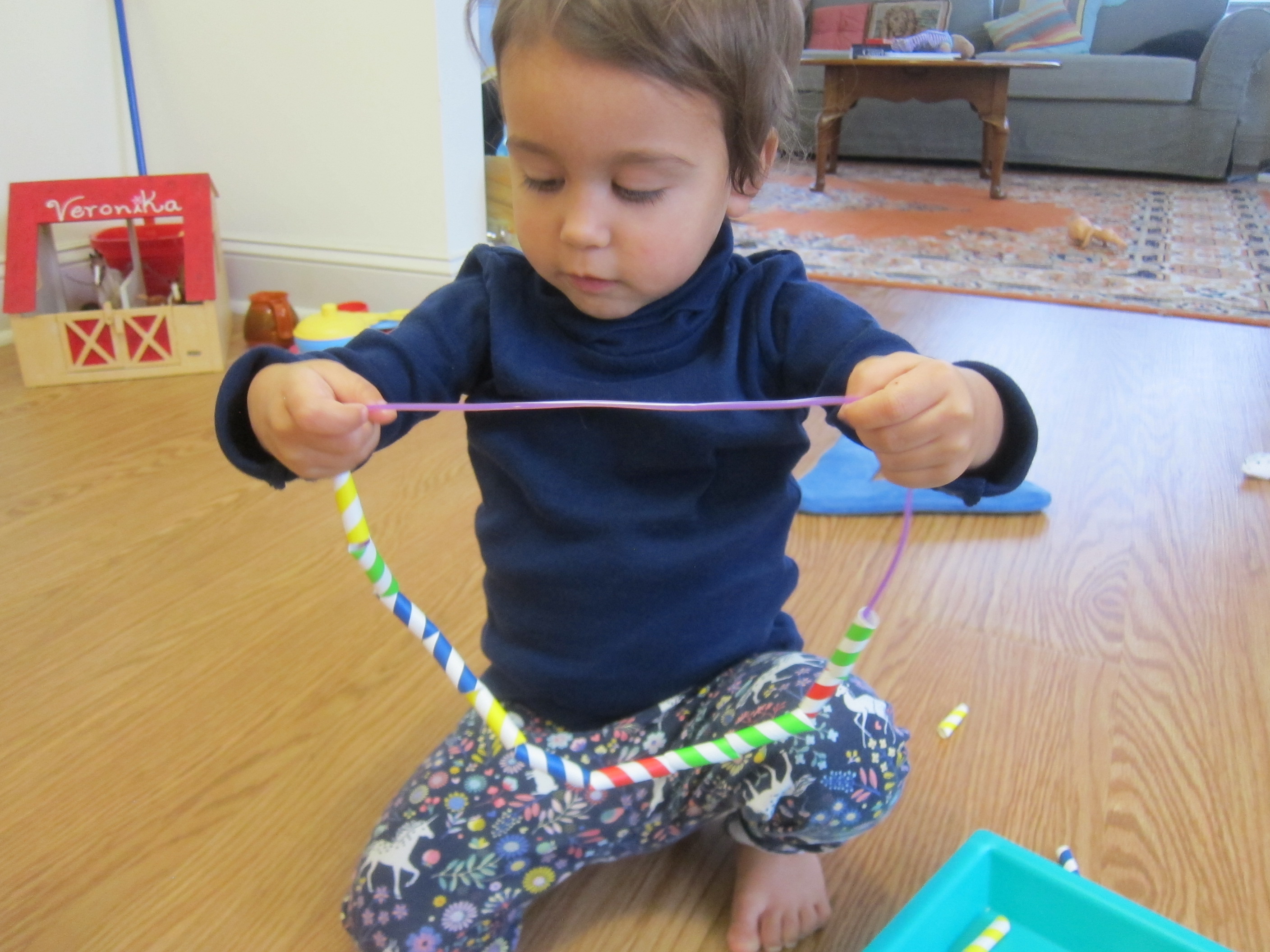 Straw-Beaded Necklace (7)
