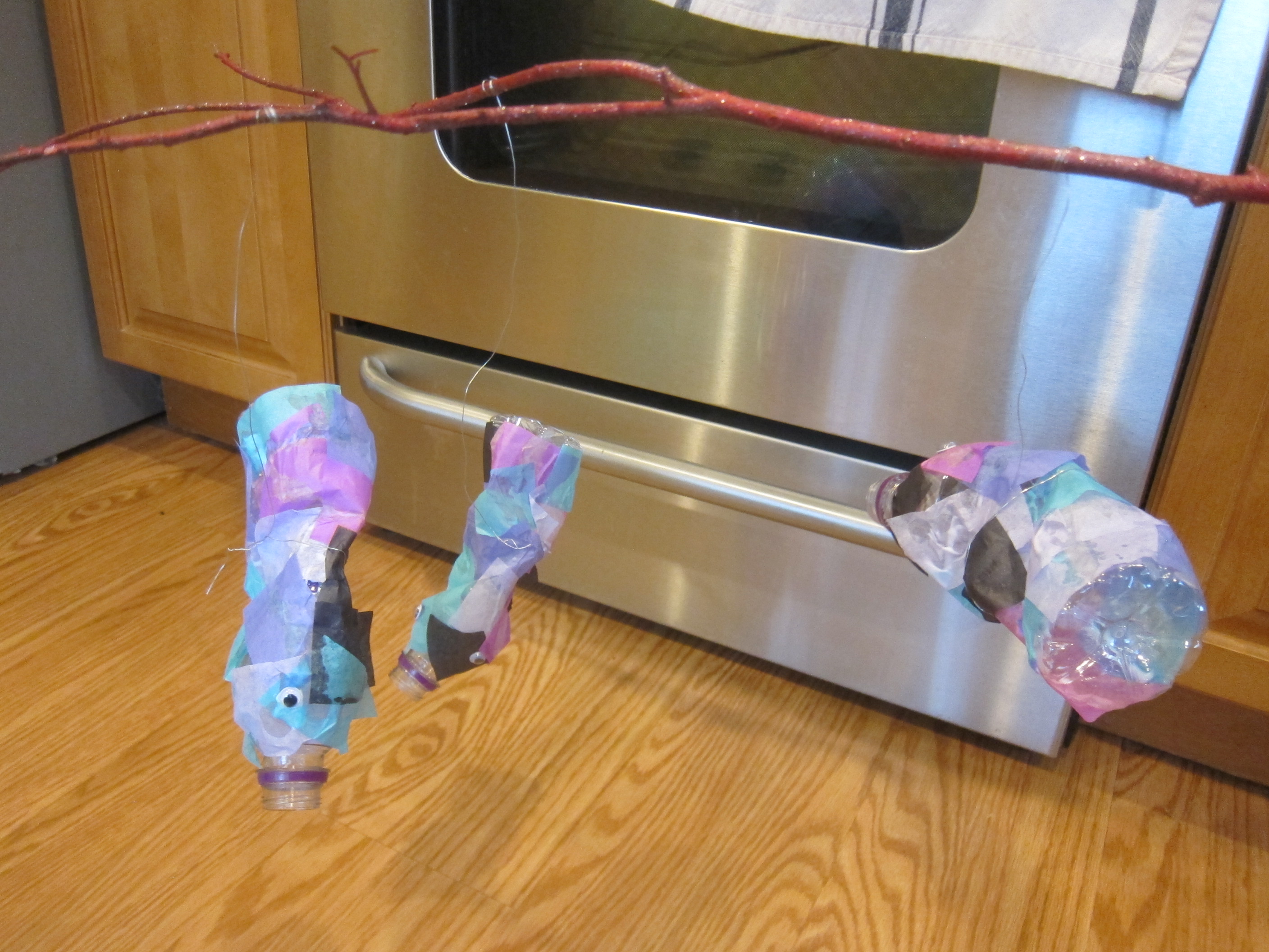 Water Bottle Fish Mobile (5)