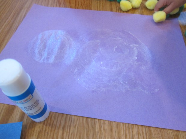 Cotton Ball Snowman Craft (7)