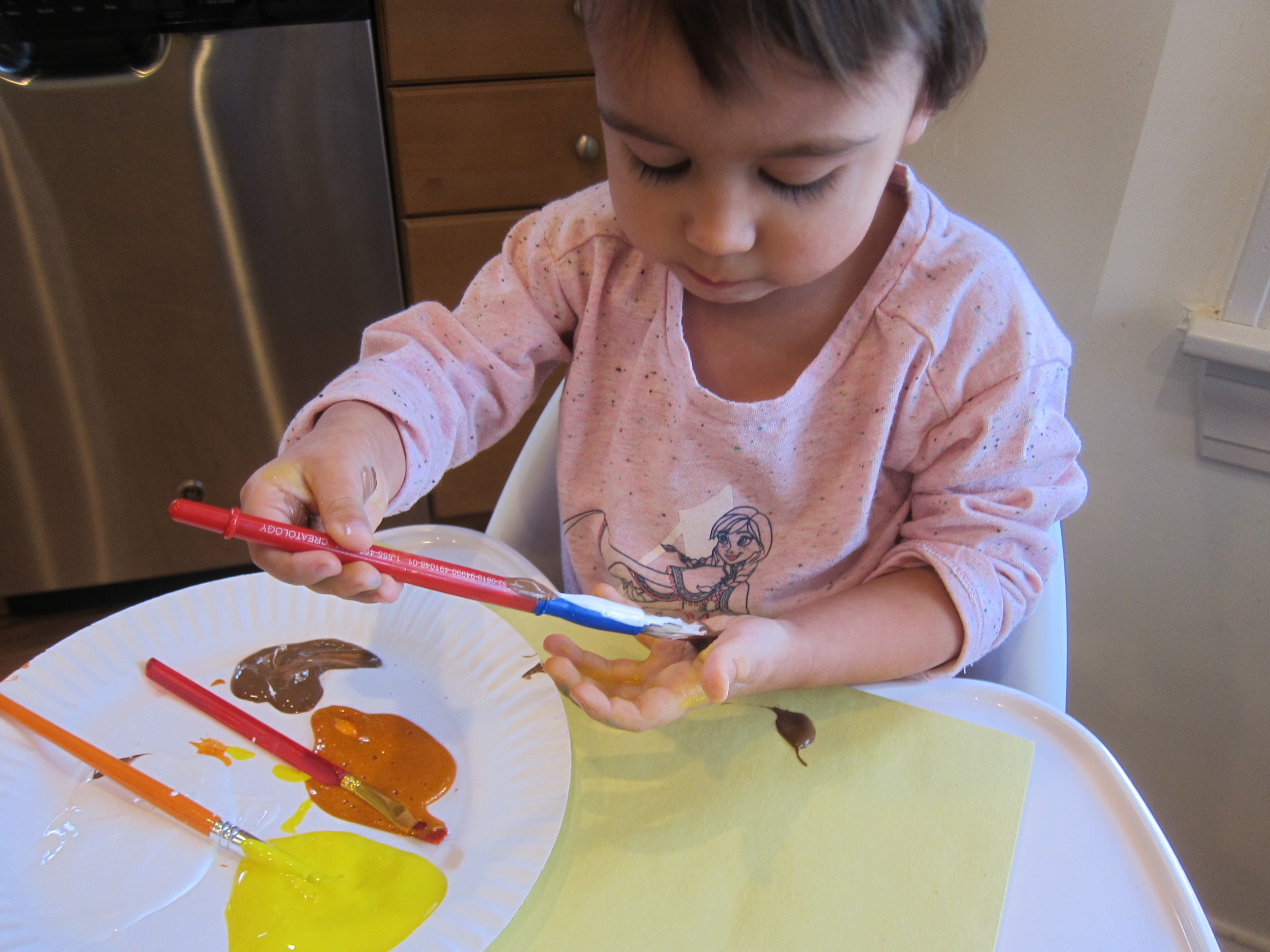 Handprint Menorrah (4)